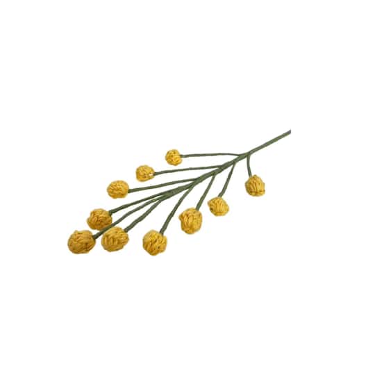 13" Crochet Yellow Berry Pick by Ashland®